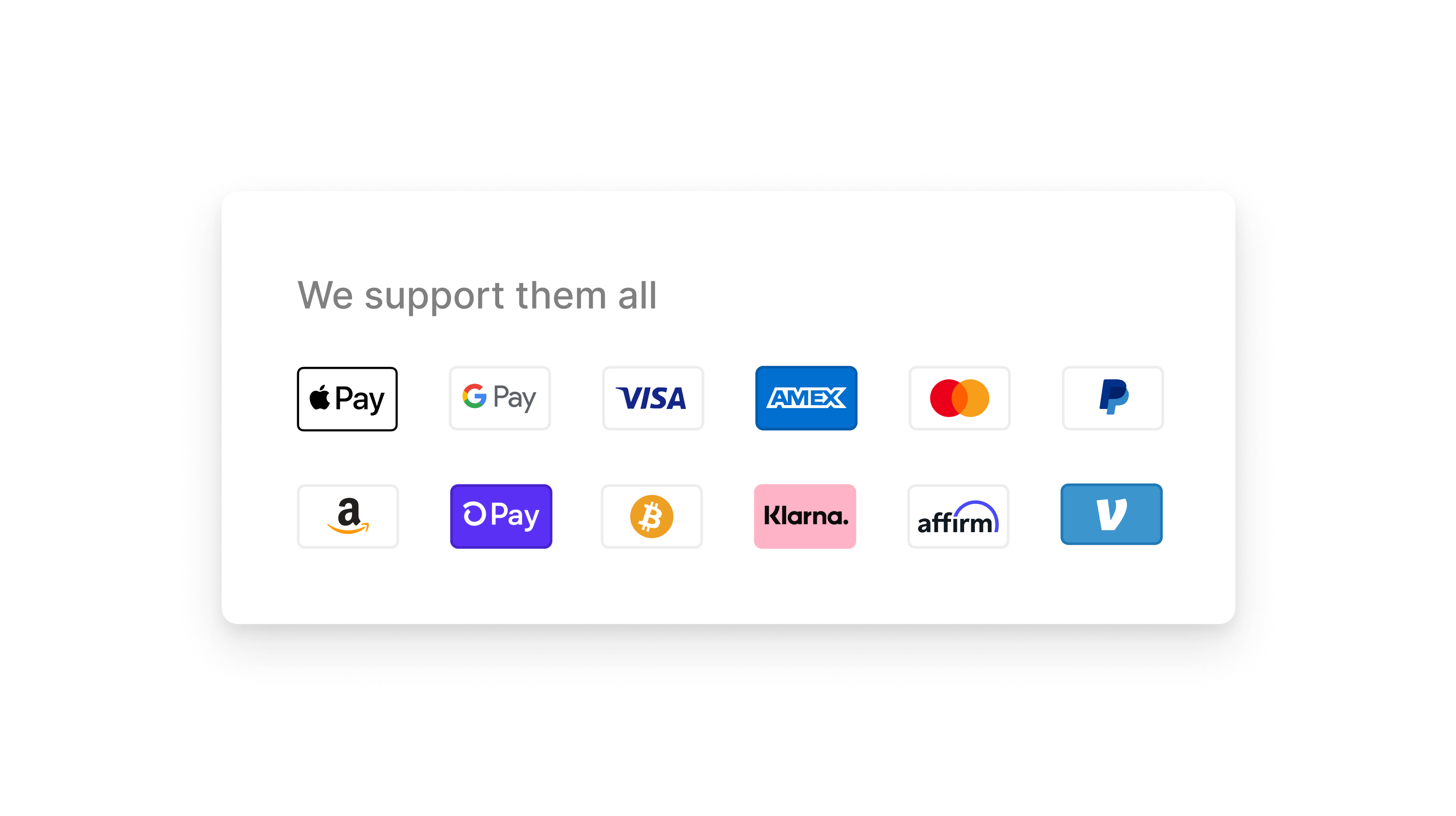 Payment icons block image